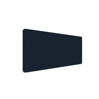 Bordsskärm Edge frontmonterad B160xH70 cm