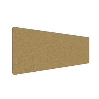 Bordsskärm Edge frontmonterad B200xH70 cm