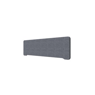 Bordsskärm Edge toppmonterad B140xH40 cm