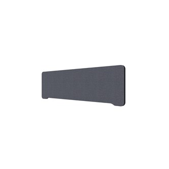 Bordsskärm Edge toppmonterad B140xH40 cm