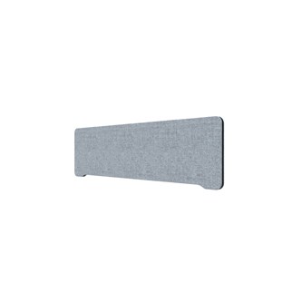 Bordsskärm Edge toppmonterad B140xH40 cm