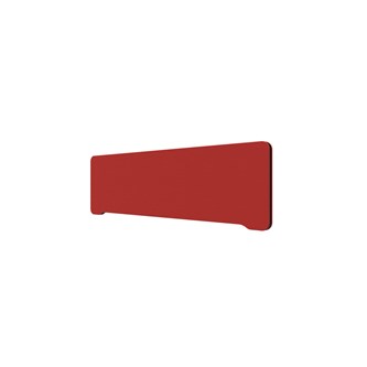 Bordsskärm Edge toppmonterad B140xH40 cm