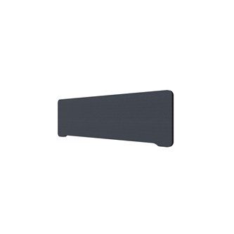 Bordsskärm Edge toppmonterad B140xH40 cm