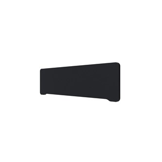 Bordsskärm Edge toppmonterad B140xH40 cm