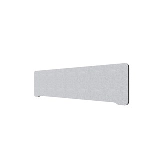 Bordsskärm Edge toppmonterad B160xH40 cm