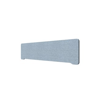 Bordsskärm Edge toppmonterad B160xH40 cm