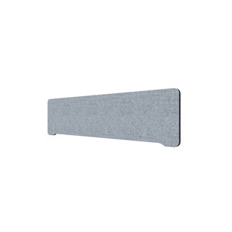 Bordsskärm Edge toppmonterad B160xH40 cm