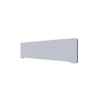 Bordsskärm Edge toppmonterad B160xH40 cm