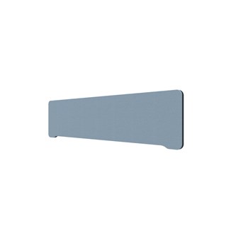 Bordsskärm Edge toppmonterad B160xH40 cm