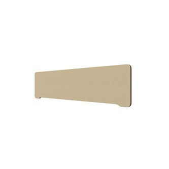 Bordsskärm Edge toppmonterad B160xH40 cm