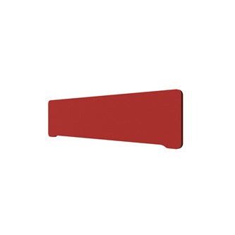 Bordsskärm Edge toppmonterad B160xH40 cm