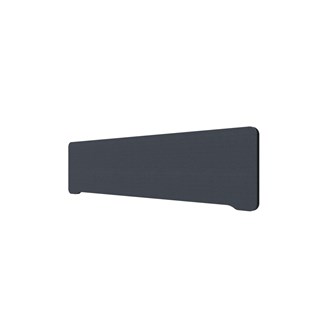 Bordsskärm Edge toppmonterad B160xH40 cm