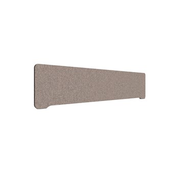 Bordsskärm Edge toppmonterad B180xH40 cm