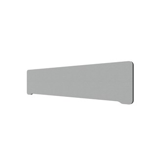 Bordsskärm Edge toppmonterad B180xH40 cm