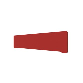 Bordsskärm Edge toppmonterad B180xH40 cm