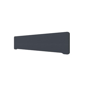 Bordsskärm Edge toppmonterad B180xH40 cm