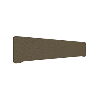 Bordsskärm Edge toppmonterad B200xH40 cm