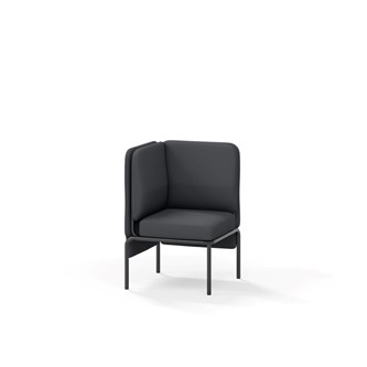 Adapt rak hörnmodul låg rygg, SH45 H88