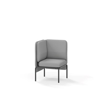 Adapt rak hörnmodul låg rygg, SH45 H88