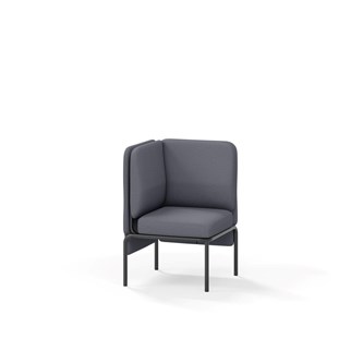 Adapt rak hörnmodul låg rygg, SH45 H88