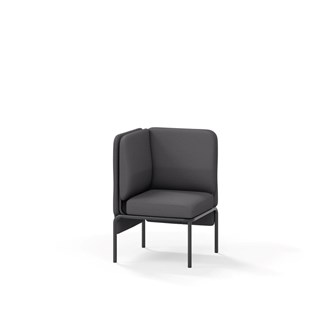 Adapt rak hörnmodul låg rygg, SH45 H88