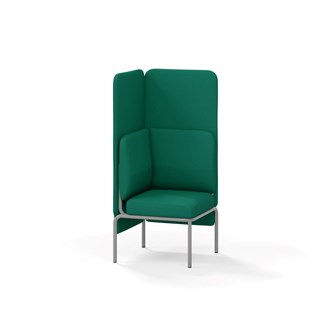 Adapt rak hörnmodul hög rygg, SH45 H128