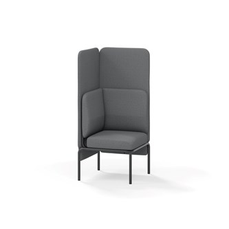Adapt rak hörnmodul hög rygg, SH45 H128