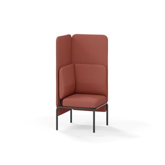 Adapt rak hörnmodul hög rygg, SH45 H128