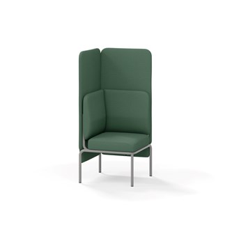 Adapt rak hörnmodul hög rygg, SH45 H128