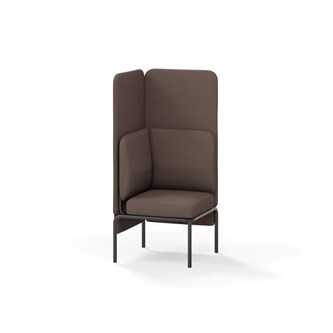 Adapt rak hörnmodul hög rygg, SH45 H128