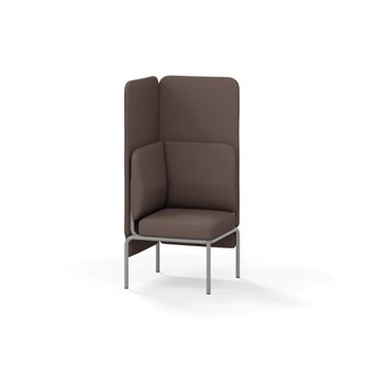 Adapt rak hörnmodul hög rygg, SH45 H128
