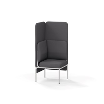 Adapt rak hörnmodul hög rygg, SH45 H128