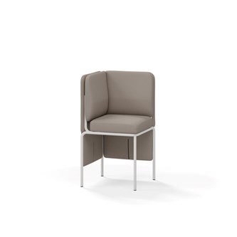 Adapt rak hörnmodul låg rygg, SH65 H108