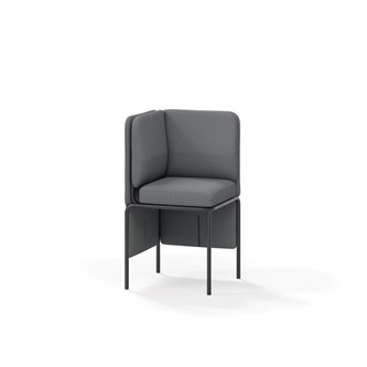 Adapt rak hörnmodul låg rygg, SH65 H108
