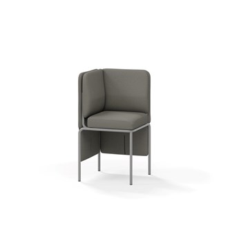 Adapt rak hörnmodul låg rygg, SH65 H108