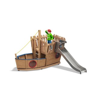 Neo segelbåt med rutschkana
