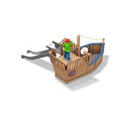 Neo segelbåt med rutschkana