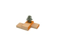 MeetUp 3 sittmoduler med plantering