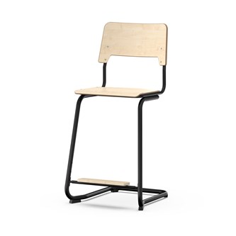 Stol Como FSC BX C-stativ sh 65 cm stor sits svart stativ