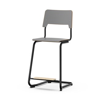 Stol Como FSC BX C-stativ sh 65 cm stor sits svart stativ