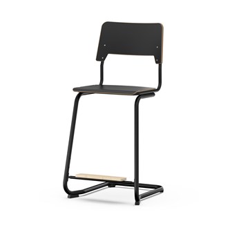 Stol Como FSC BX C-stativ sh 65 cm stor sits svart stativ