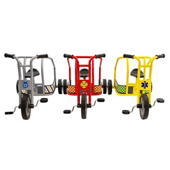 Räddningscyklar set