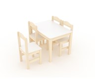 Lekbord och stolar