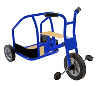 Cykel med ståbräda