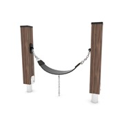 Solo låg bältesgunga trä WD0490