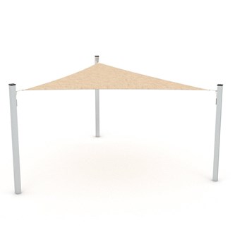 Park solsegel trekantigt ST1387