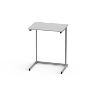 Bord Lex FSC BX laminat 70x50 cm silverstativ