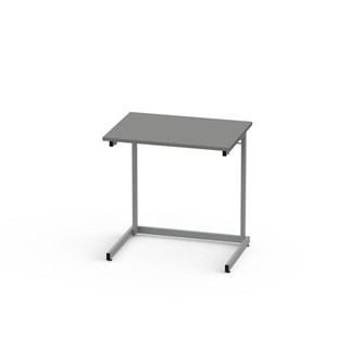 Bord Lex FSC BX akustiklaminat 70x50 cm silverstativ