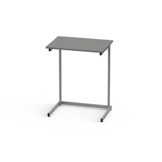 Bord Lex FSC BX akustiklaminat 70x50 cm silverstativ