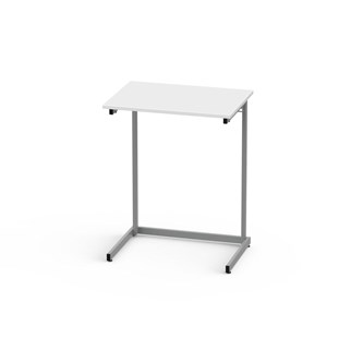 Bord Lex FSC BX laminat 70x50 cm silverstativ